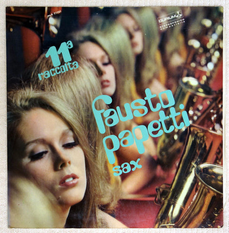 Fausto Papetti ‎– 11a Raccolta - Vinyl Record - Front Cover