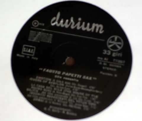 Fausto Papetti ‎– 26a Raccolta - Vinyl Record Label