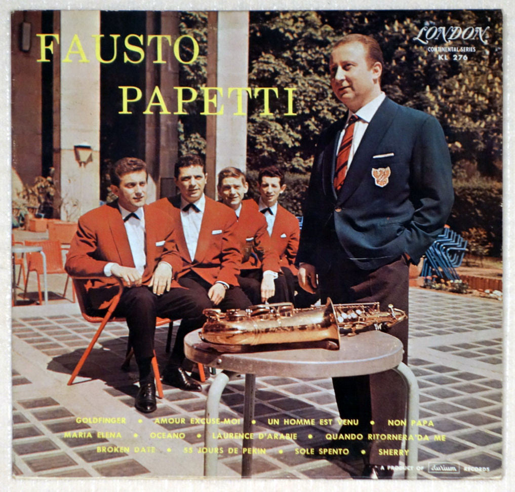 Fausto Papetti – Fausto Papetti vinyl record front cover