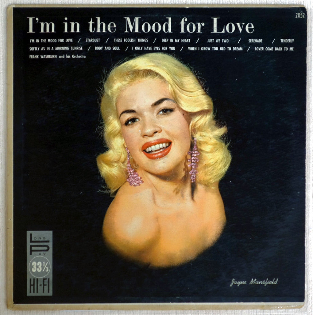 Frank Washburn And His Orchestra – I'm In The Mood For Love vinyl record front cover