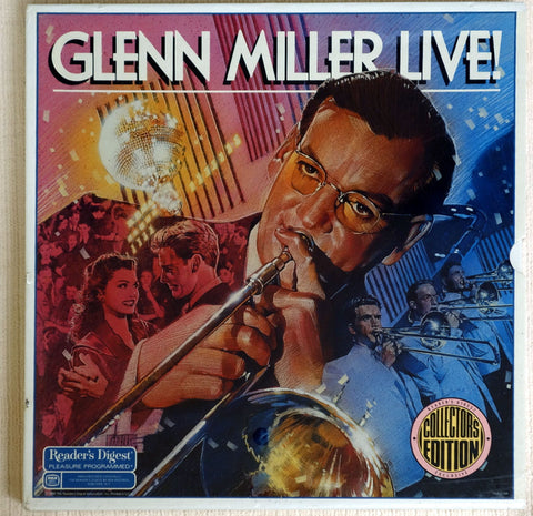 Glenn Miller ‎– Glenn Miller Live! vinyl record front cover