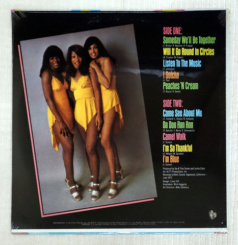 The Ikettes – (G)Old & New vinyl record back cover