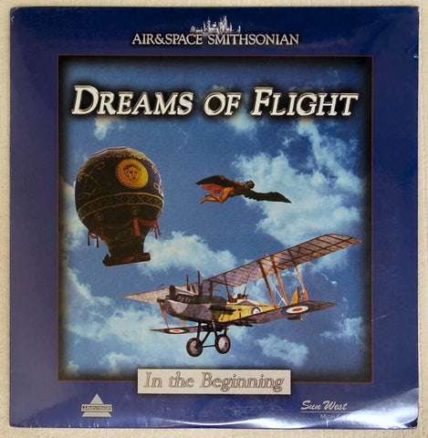 Dreams of Flight Series: In The Beginning - Laserdisc - Front Cover