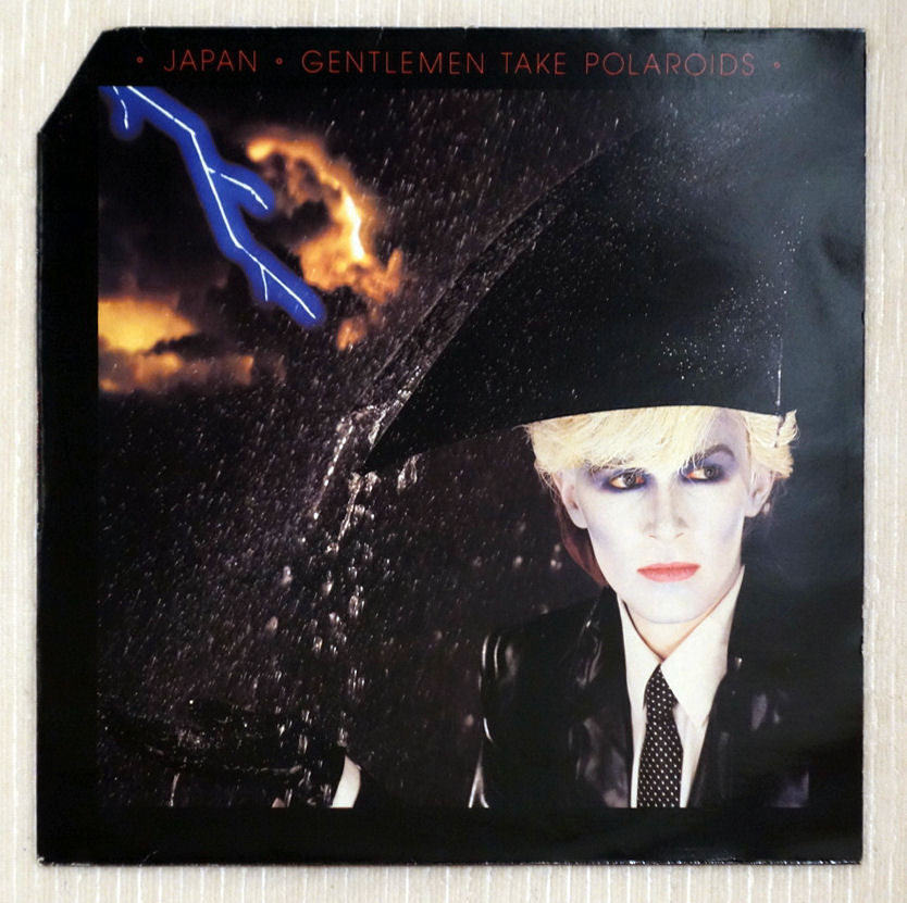 Japan ‎– Gentlemen Take Polaroids - vinyl record front cover