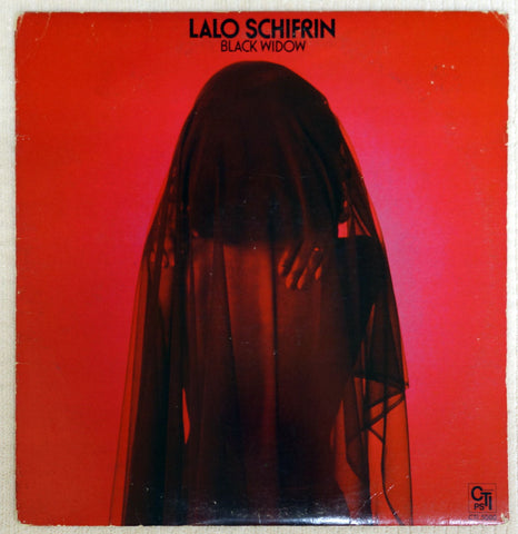 Lalo Schifrin ‎– Black Widow - Vinyl Record - Front Cover