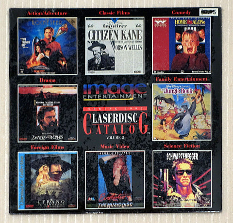 LaserDisc Catalog Vol.2 LaserDisc front cover