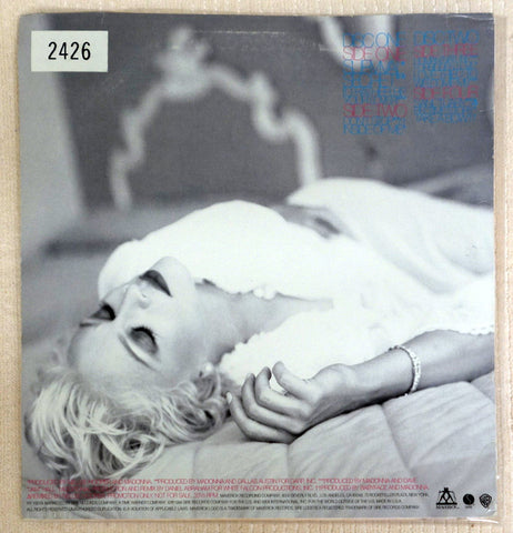 Madonna – Bedtime Stories vinyl record back cover