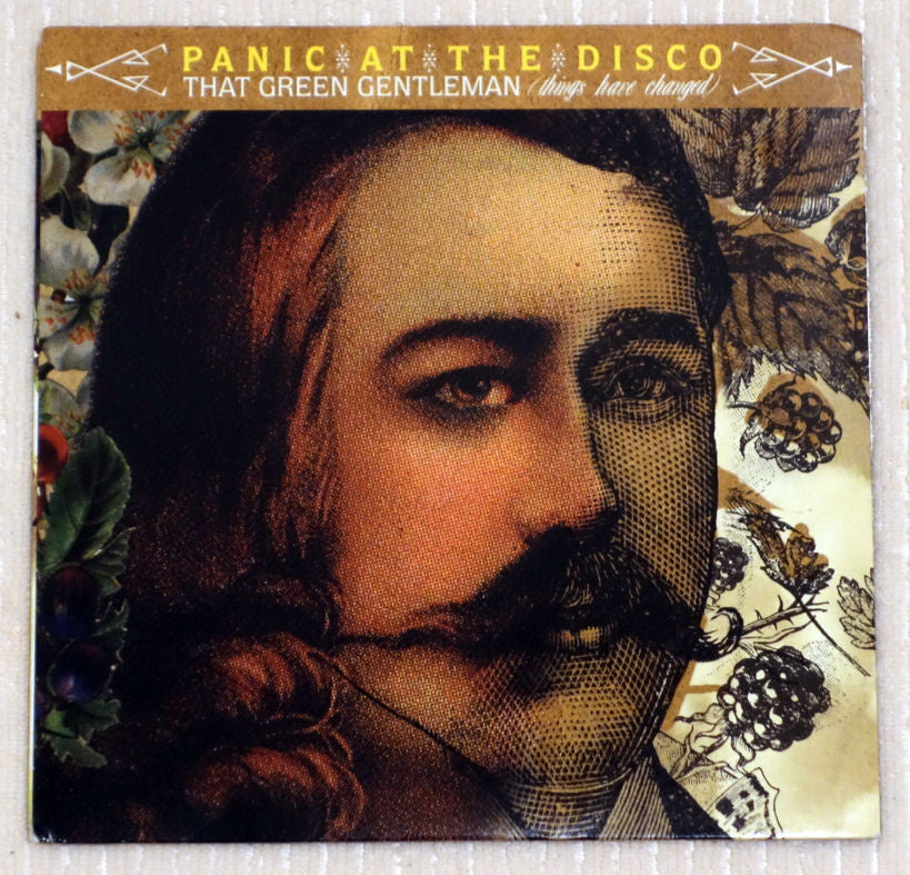 Panic At The Disco ‎– That Green Gentleman vinyl record front cover
