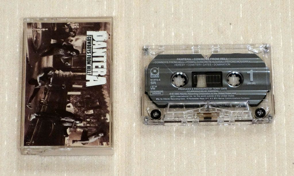 Pantera ‎– Cowboys From Hell - Cassette