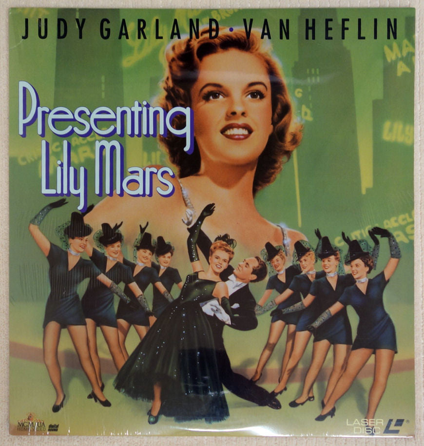 Presenting Lily Mars - Laserdisc - Front Cover