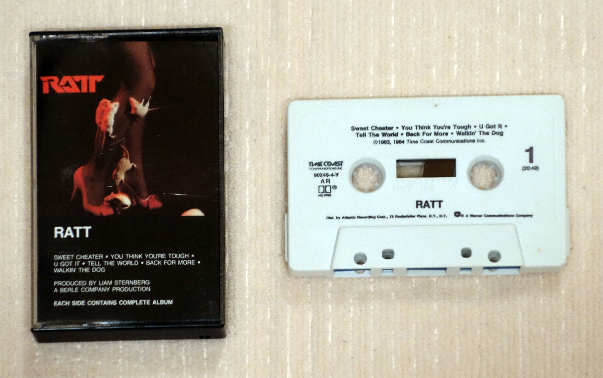Ratt – Ratt (1984) Cassette, EP – Voluptuous Vinyl Records