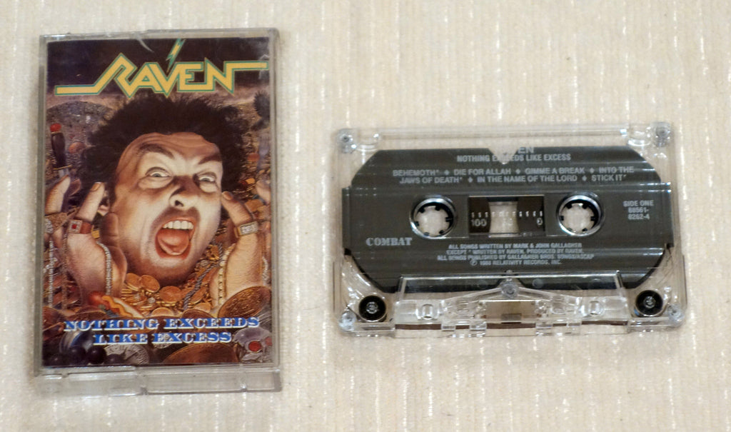 Raven ‎– Nothing Exceeds Like Excess - Cassette