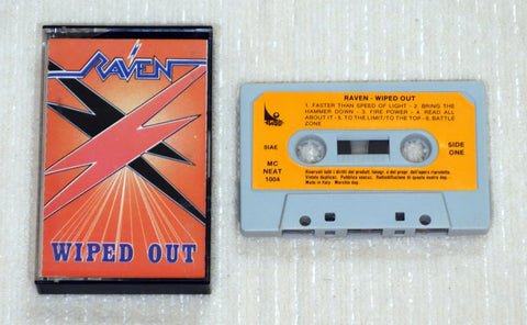 Raven – Wiped Out (1982) Italian Press