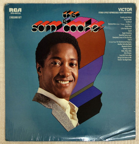 Sam Cooke – This Is Sam Cooke vinyl record front cover