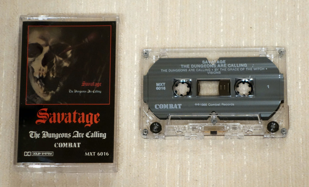 Savatage ‎– The Dungeons Are Calling - Cassette