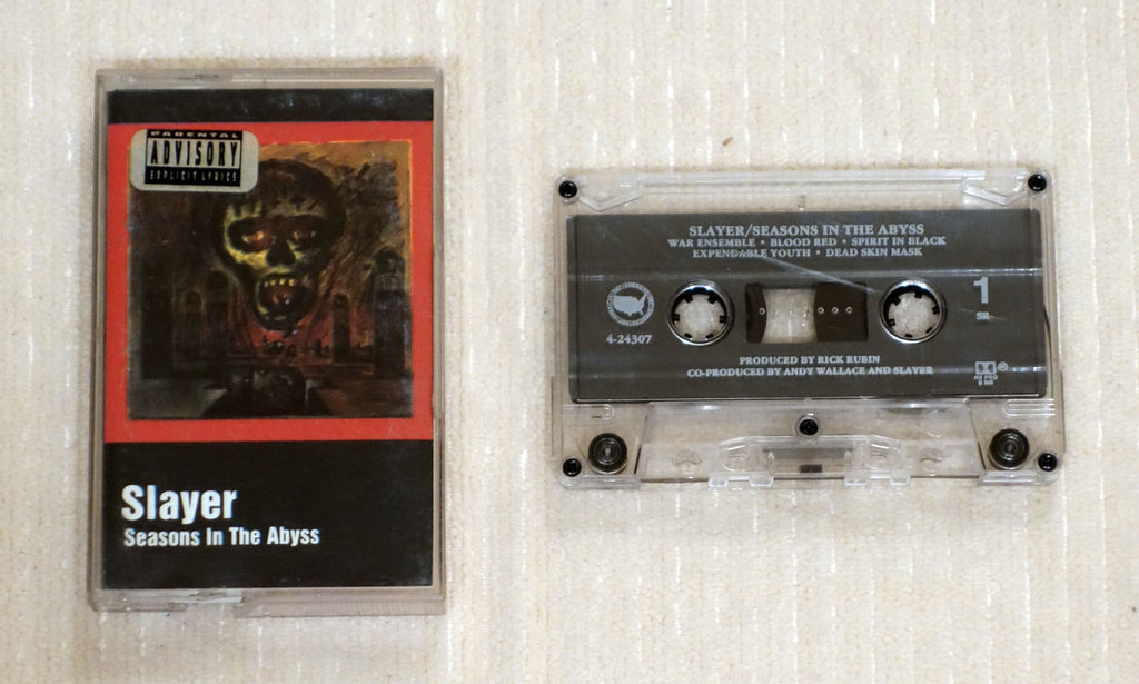 Slayer ‎– Seasons In The Abyss - Cassette