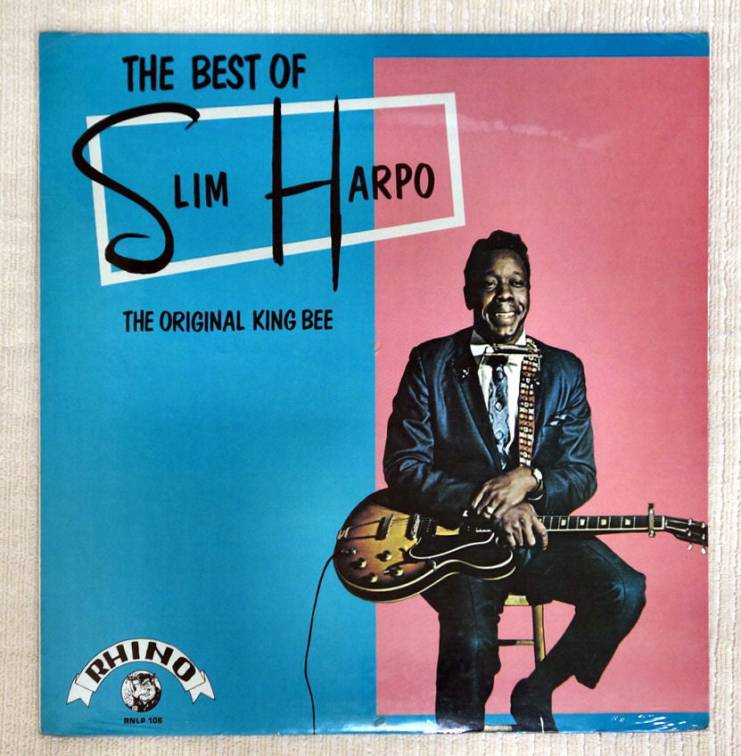 Slim Harpo – The Best Of Slim Harpo: The Original King Bee vinyl record front cover