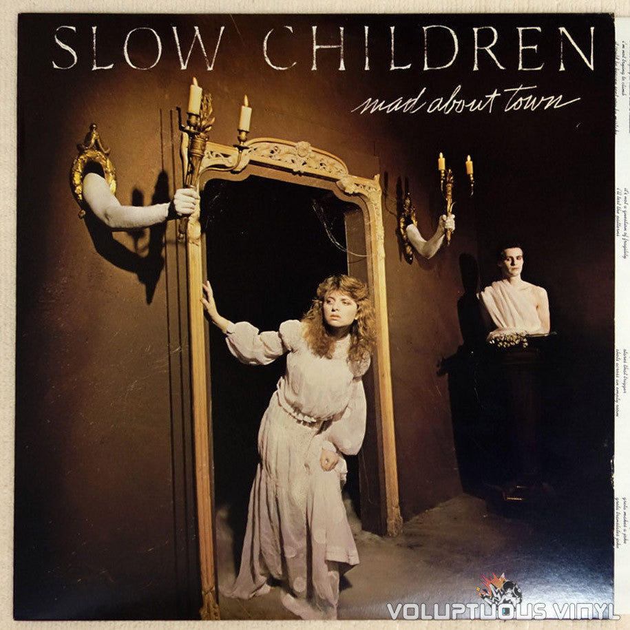 Slow Children – Mad About Town vinyl record front cover