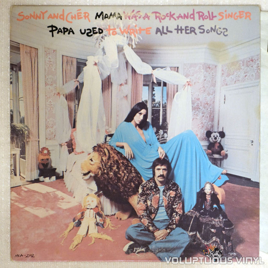 Sonny & Cher – Mama Was A Rock And Roll Singer Papa Used To Write All Her Songs vinyl record front cover