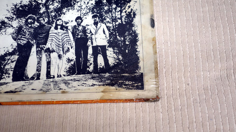 The Sunshine Company – Happy Is vinyl record back cover bottom right corner