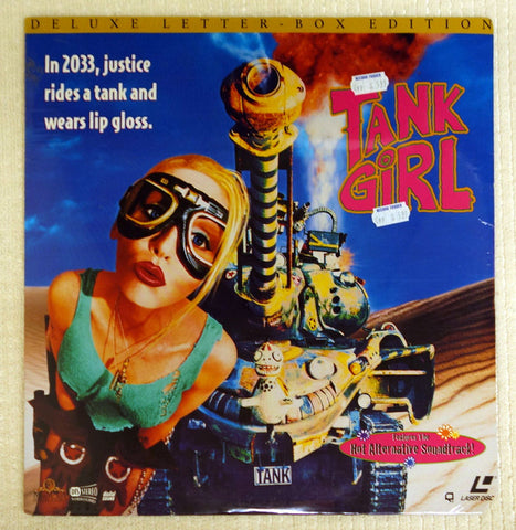 Tank Gril Laserdisc - Front Cover