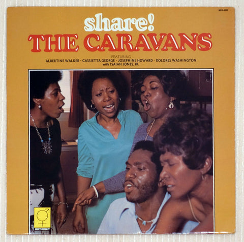 The Caravans ‎– Share! vinyl record front cover