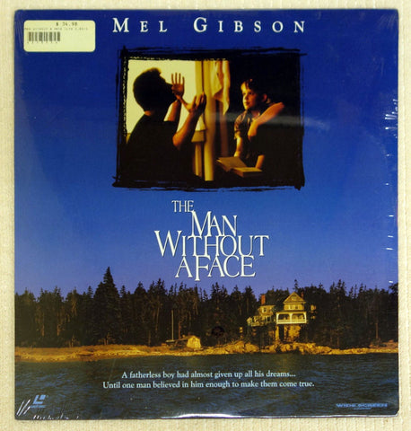 The Man Without A Face laser disc front cover.