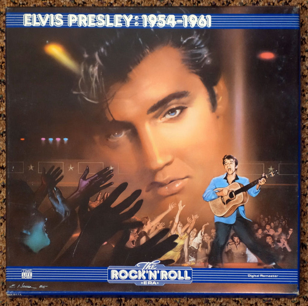 The Rock 'N' Roll Era Elvis Presley 1954-1961 vinyl record front cover