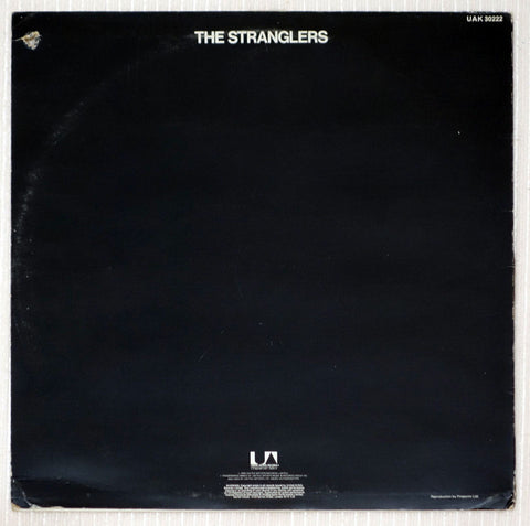 The Stranglers ‎– Black And White vinyl record backcover