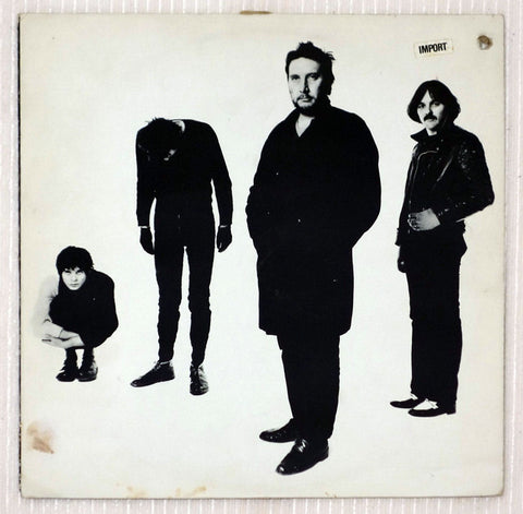 The Stranglers ‎– Black And White vinyl record front cover
