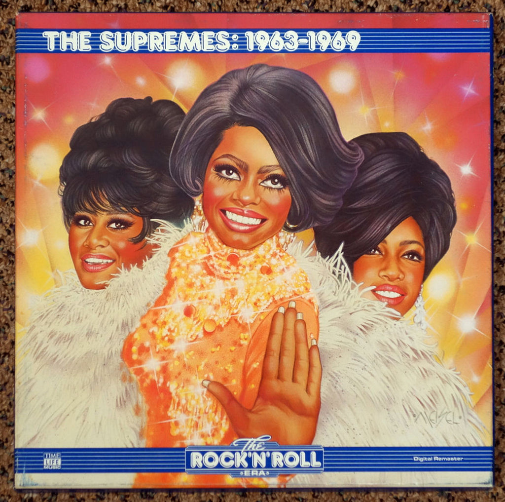 The Supremes – The Rock 'N' Roll Era: The Supremes 1963-1969 vinyl record front cover