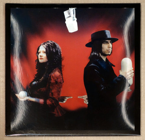 The White Stripes – Get Behind Me Satan vinyl record front cover