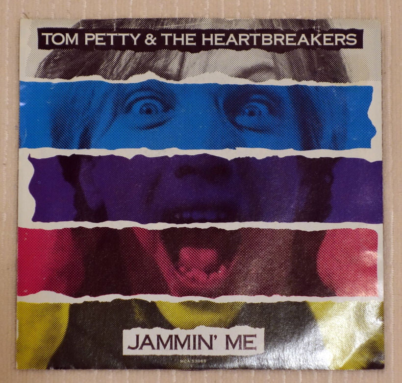 Tom Petty And The Heartbreakers ‎– Jammin' Me vinyl record front cover