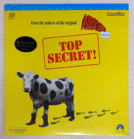 Top Secret Laserdisc - Front Cover