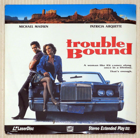 Trouble Bound LaserDisc front cover