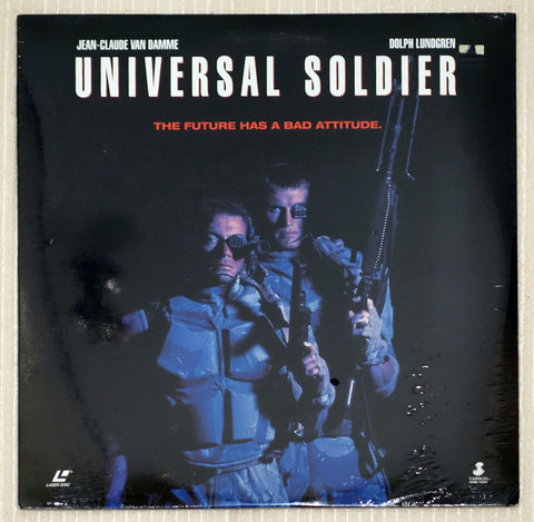 Universal Soldier LaserDisc front cover