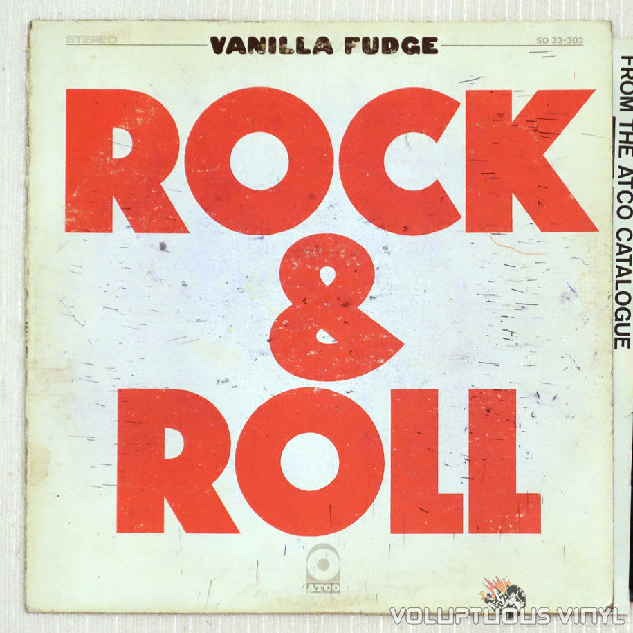 Vanilla Fudge ‎– Rock & Roll vinyl record front cover