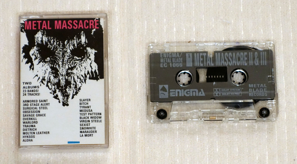 Various ‎– Metal Massacre II & III - Cassette