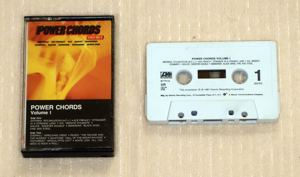 Various ‎– Power Chords (Volume 1) - Cassette