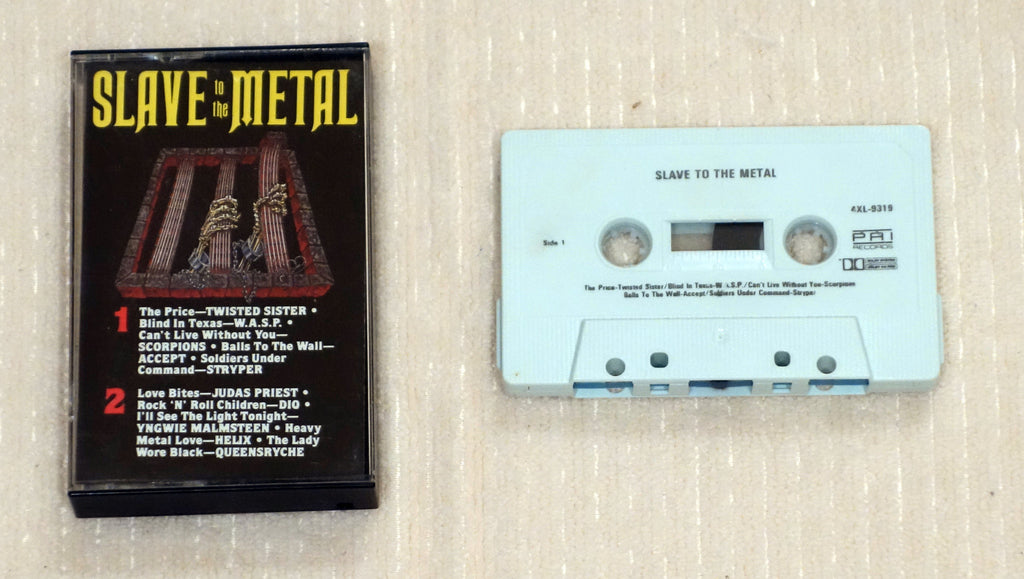 Various ‎– Slave To The Metal - Cassette
