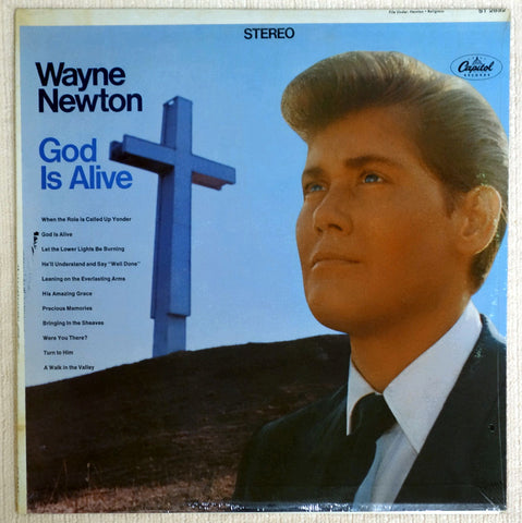 Wayne Newton – God Is Alive vinyl record front cover