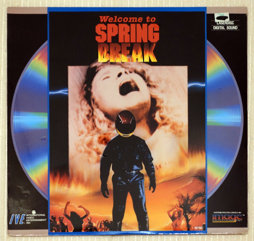 Welcome to Spring Break (Nightmare Beach) LaserDisc front cover