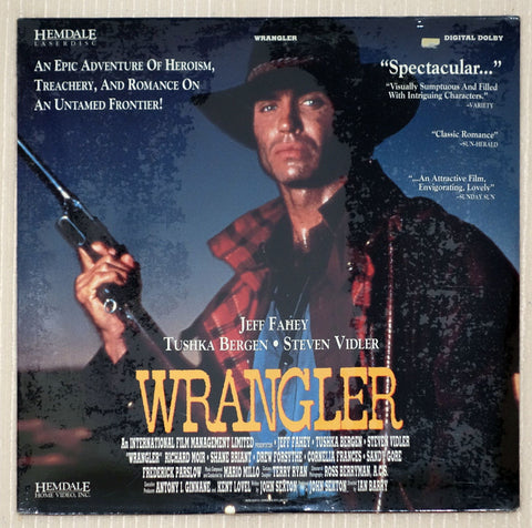Wrangler LaserDisc front cover