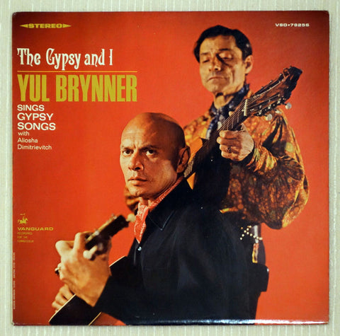 Yul Brynner with Aliosha Dimitrievitch ‎– The Gypsy And I vinyl record front cover