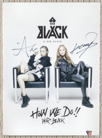 A.Kor Black ‎– How We Do (2015) Promo, Autographed, Korean Press