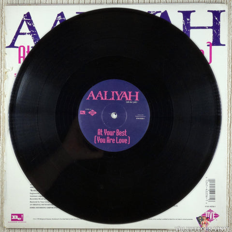 Aaliyah ‎– At Your Best (You Are Love) vinyl record 