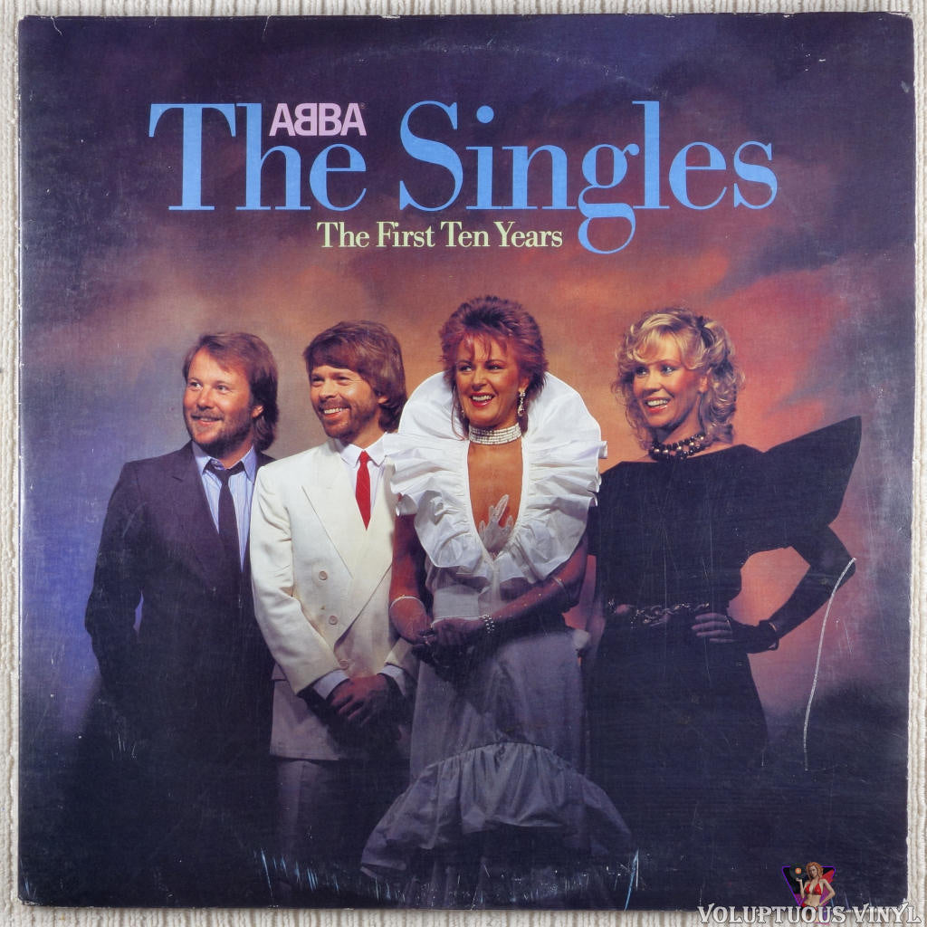 ABBA – The Singles (The First Ten Years) vinyl record front cover
