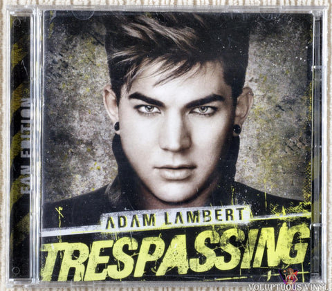 Adam Lambert ‎– Trespassing CD front cover