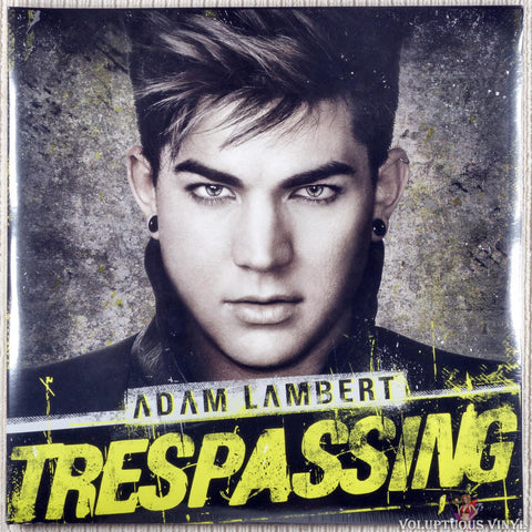 Adam Lambert ‎– Trespassing vinyl record front cover