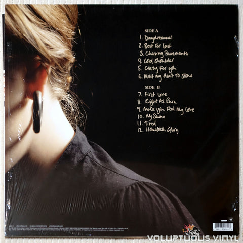 Adele ‎– 19 - Vinyl Record - Back Cover